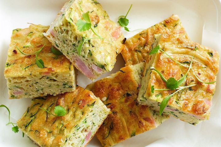 Australia's favourite classic zucchini slice
