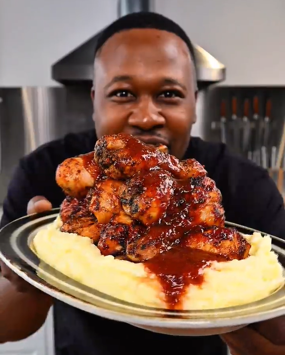 Guava-Glazed Roast Chicken Drumsticks
