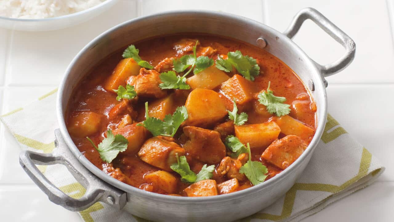 Indian chicken curry