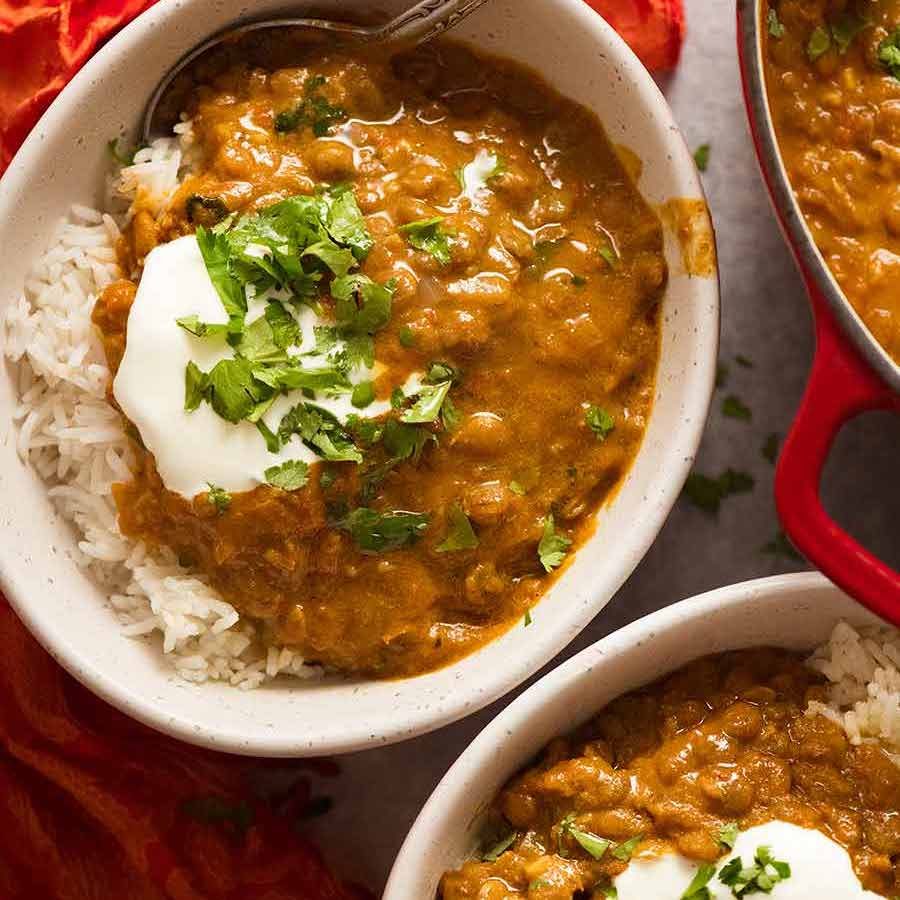 Lentil Curry – mega flavour lentil recipe!
