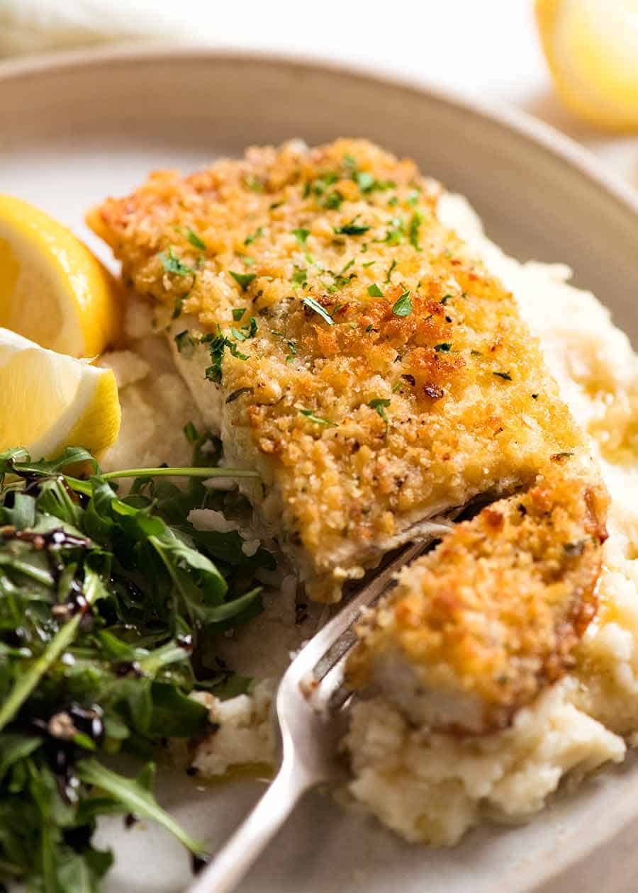 Parmesan Crumbed Fish